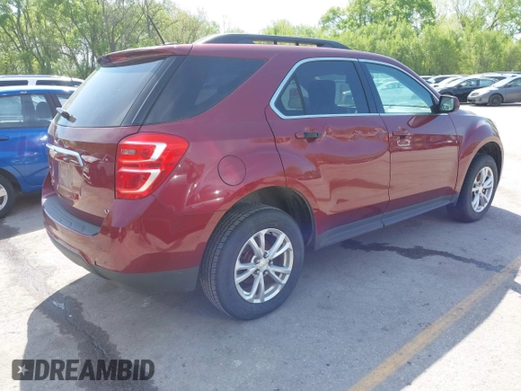 2017 Chevrolet Equinox LT with VIN 2GNALCEK3H6246851, listed as a IAAI auction lot 42099106 with 95,921 mi miles. Bid and sale history available at carsss.com. Image 4.