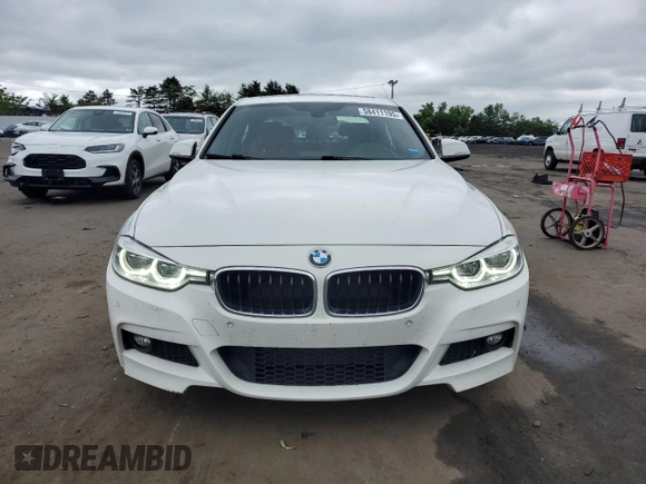 2017 BMW 3 Series 330i xDrive z VIN WBA8D9G59HNU60668, wystawiony jako Copart lot #58411195 z przebiegiem 97 785 mil mil oraz Szkoda całkowita • Salvage title. Historia ofert i sprzedaży dostępna na DreamBid. Obrazek 5.