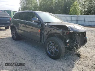 2021 Jeep Grand Cherokee Limited with VIN 1C4RJFBG3MC678473, listed as a Copart auction lot 61011925 with 20,585 mi miles and Salvage title. Bid and sale history available at DreamBid. Image 4.