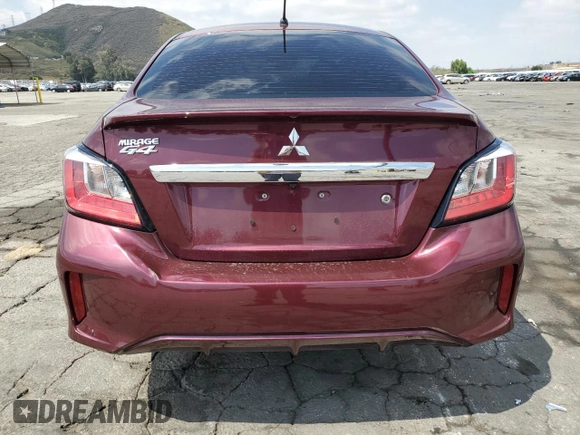 2024 Mitsubishi Mirage ES z VIN ML32FUFJXRHF01755, wystawiony jako Copart lot #54625095 z przebiegiem 12 054 mil mil oraz Szkoda całkowita • Salvage title. Historia ofert i sprzedaży dostępna na DreamBid. Obrazek 6.