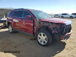 2011 GMC Terrain SLE-2 with VIN 2CTFLTE5XB6282301, listed as a Copart auction lot 46076165 with 166,475 mi miles and Salvage Title. Bid and sale history available at carsss.com. Image 4.