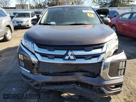 2022 Mitsubishi Outlander SE with VIN JA4APVAU2NU007556, listed as a Copart auction lot 88945175 with 108,511 mi miles and Salvage title. Bid and sale history available at DreamBid. Image 5.