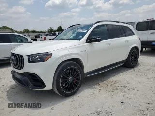 2021 Mercedes-Benz GLS 63 AMG with VIN 4JGFF8KE2MA276675, listed as a Copart auction lot 62254434 with 30,425 mi miles and Clean Title. Bid and sale history available at DreamBid. Image 1.