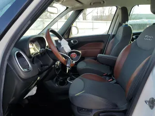 2014 FIAT 500L Trekking with VIN ZFBCFADHXEZ010932, listed as a Copart auction lot 87758755 with Not Provided miles and Salvage Title. Bid and sale history available at carsss.com. Image 7.