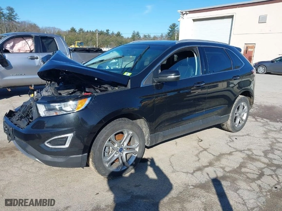 2015 Ford Edge Titanium with VIN 2FMTK4K93FBB53050, listed as a IAAI auction lot 38881038 with 103,067 mi miles. Bid and sale history available at carsss.com. Image 2.