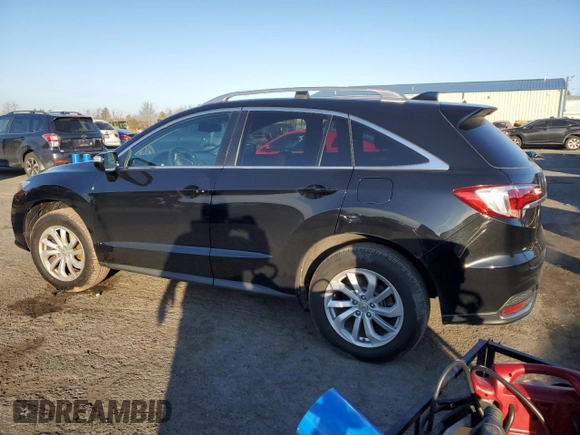 2017 Acura RDX with VIN 5J8TB4H36HL027020, listed as a Copart auction lot 86975734 with 104,166 mi miles and Salvage Title. Bid and sale history available at carsss.com. Image 2.