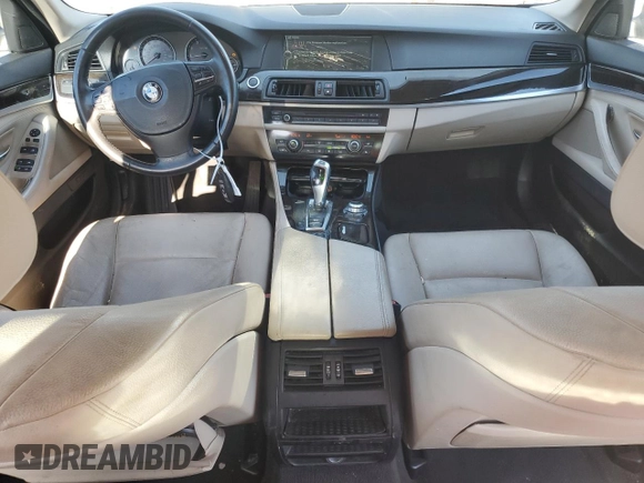 2011 BMW 5 Series 535i with VIN WBAFR7C53BC600560, listed as a Copart auction lot 52389725 with 149,160 mi miles and Salvage Title. Bid and sale history available at carsss.com. Image 8.