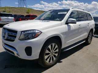 2019 Mercedes-Benz GLS 450 with VIN 4JGDF6EE8KB219346, listed as a Copart auction lot 54375644 with 64,271 mi miles and Salvage Title. Bid and sale history available at DreamBid. Image 1.