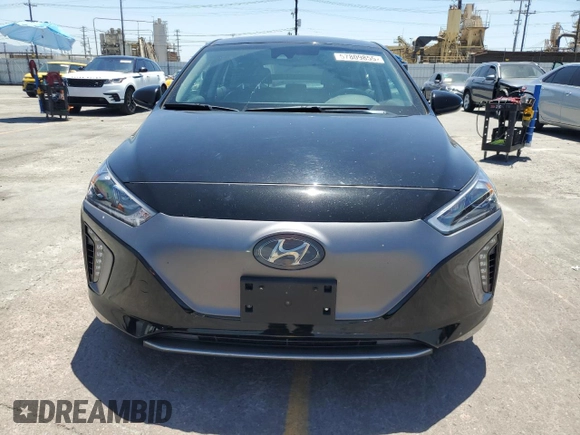 2019 Hyundai Ioniq Limited with VIN KMHC05LH3KU043105, listed as a Copart auction lot 57809855 with 72,647 mi miles and Salvage title. Bid and sale history available at DreamBid. Image 5.