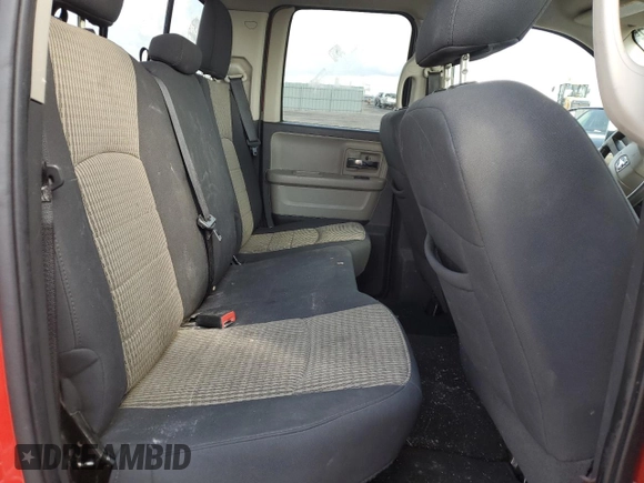 2011 Ram 1500 ST with VIN 1D7RV1GT5BS668064, listed as a Copart auction lot 47457585 with 211,501 mi miles and Salvage Title. Bid and sale history available at carsss.com. Image 10.