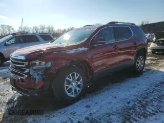 2020 GMC Acadia SLT with VIN 1GKKNMLS8LZ177530, listed as a Copart auction lot 42342035 with 47,734 mi miles and Salvage title. Bid and sale history available at DreamBid. Image 1.
