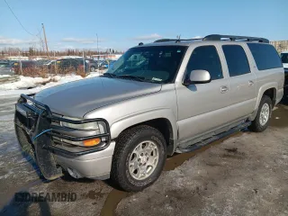 2005 Chevrolet Suburban Z71 with VIN 3GNFK16Z65G129807, listed as a Copart auction lot 51466145 with 242,555 mi miles and Salvage Title. Bid and sale history available at carsss.com. Image 1.