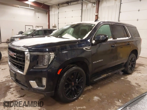 2021 GMC Yukon SLE with VIN 1GKS2AKD5MR404460, listed as a IAAI auction lot 41468575 with 49,917 mi miles. Bid and sale history available at carsss.com. Image 17.