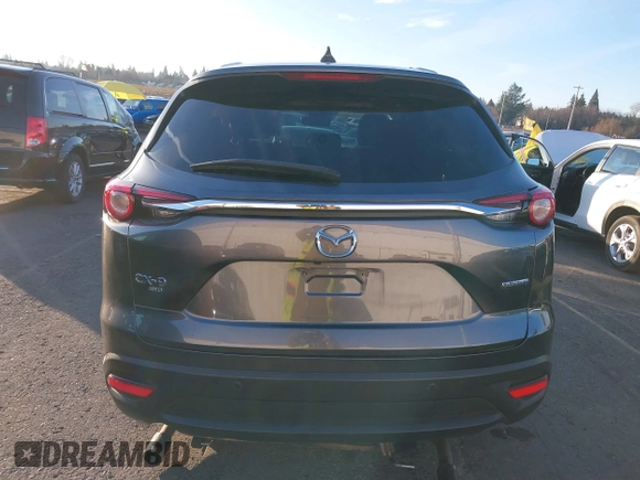 2020 Mazda CX-9 Touring with VIN JM3TCBCY4L0407848, listed as a IAAI auction lot 41008567 with 72,641 mi miles. Bid and sale history available at carsss.com. Image 16.