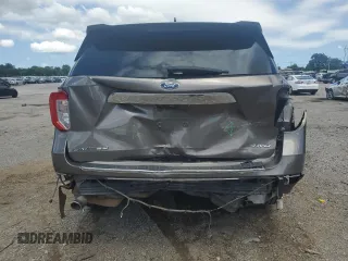 2021 Ford Explorer Limited with VIN 1FMSK8FH6MGB06637, listed as a Copart auction lot 59941245 with 81,061 mi miles and Salvage title. Bid and sale history available at DreamBid. Image 6.