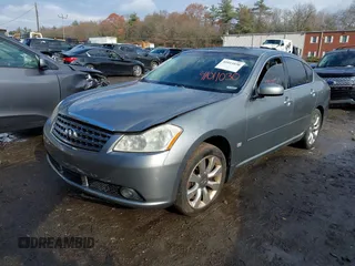2007 Infiniti M x with VIN JNKAY01F47M459954, listed as a IAAI auction lot 41011030 with 183,738 mi miles. Bid and sale history available at carsss.com. Image 2.