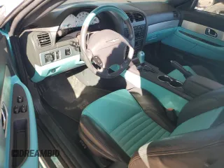 2002 Ford Thunderbird Hardtop Premium with VIN 1FAHP60A32Y124560, listed as a Copart auction lot 45925535 with 35,816 mi miles and Salvage Title. Bid and sale history available at DreamBid. Image 8.