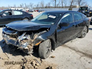 2018 Honda Civic EX-L with VIN JHMFC1F73JX028233, listed as a Copart auction lot 49840965 with 70,873 mi miles and Salvage Title. Bid and sale history available at DreamBid. Image 1.