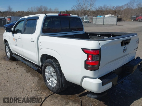 2022 Nissan Frontier SV с VIN 1N6ED1EK3NN643248, выставлен на аукционе IAAI как лот 41751224 с пробегом 14 256 миль миль и . История ставок и продаж доступна на DreamBid. Изображение 3.
