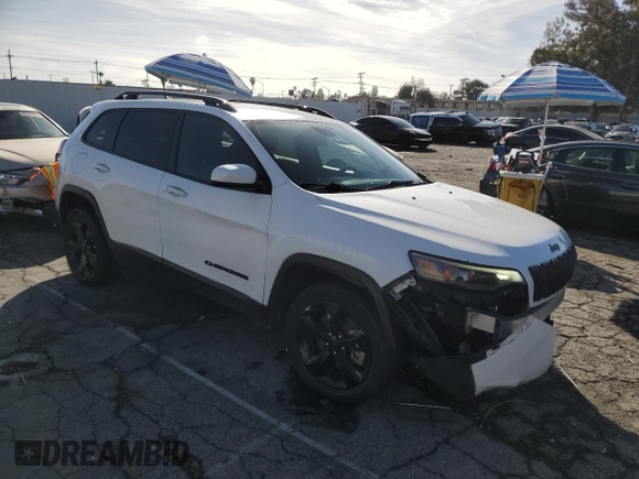 2021 Jeep Cherokee Altitude with VIN 1C4PJLLB1MD112671, listed as a Copart auction lot 44832295 with 72,356 mi miles and Salvage Title. Bid and sale history available at carsss.com. Image 4.