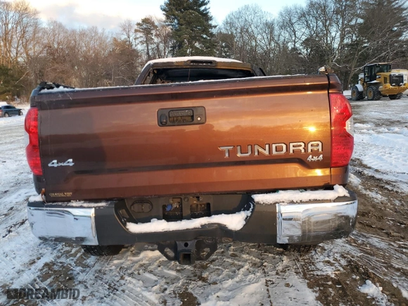 2016 Toyota Tundra 4WD Truck SR with VIN 5TFUY5F16GX558766, listed as a Copart auction lot 41750125 with 0 mi miles and Salvage Title. Bid and sale history available at carsss.com. Image 6.