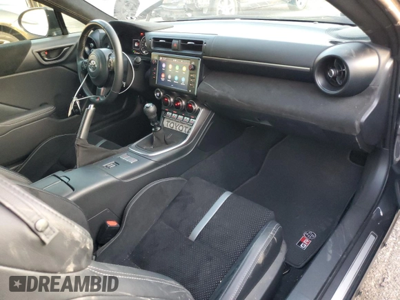 2023 Toyota GR86 Premium with VIN JF1ZNBE13P9750865, listed as a Copart auction lot 84073444 with 13,079 mi miles and Salvage Title. Bid and sale history available at carsss.com. Image 8.