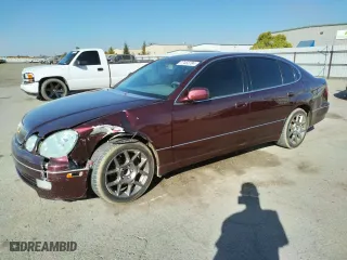 2001 Lexus GS 300 with VIN JT8BD69S910127849, listed as a Copart auction lot 77453784 with 216,798 mi miles and Salvage Title. Bid and sale history available at carsss.com. Image 1.