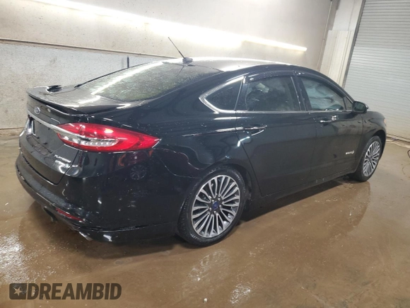 2018 Ford Fusion Hybrid Titanium with VIN 3FA6P0RU3JR153944, listed as a Copart auction lot 50405545 with 170,931 mi miles and Salvage Title. Bid and sale history available at carsss.com. Image 3.
