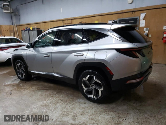 2022 Hyundai Tucson Limited with VIN 5NMJECAE1NH101704, listed as a Copart auction lot 50551045 with 74,176 mi miles and Non Repairable. Bid and sale history available at carsss.com. Image 2.