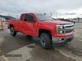 2015 Chevrolet Silverado 1500 LT with VIN 1GCVKREC1FZ260855, listed as a Copart auction lot 50956085 with 155,403 mi miles and Salvage Title. Bid and sale history available at carsss.com. Image 4.