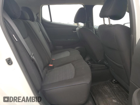 2023 Nissan LEAF S with VIN 1N4AZ1BV7PC556149, listed as a Copart auction lot 54607865 with 5,327 mi miles and Salvage Title. Bid and sale history available at DreamBid. Image 10.