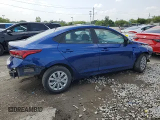 2021 Hyundai Accent SE with VIN 3KPC24A63ME150733, listed as a Copart auction lot 64594614 with 71,234 mi miles and Salvage Title. Bid and sale history available at carsss.com. Image 3.