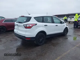 2017 Ford Escape S with VIN 1FMCU0F70HUD94573, listed as a IAAI auction lot 41272954 with 91,546 mi miles. Bid and sale history available at carsss.com. Image 4.