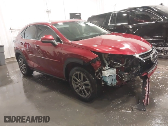 2016 Lexus NX 200t with VIN JTJYARBZ0G2049713, listed as a IAAI auction lot 41922296 with 132,526 mi miles. Bid and sale history available at carsss.com. Image 1.
