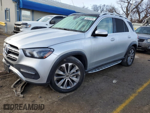 2020 Mercedes-Benz GLE 450 z VIN 4JGFB5KBXLA235824, wystawiony jako Copart lot #84205784 z przebiegiem 62 194 mil mil oraz Szkoda całkowita • Salvage title. Historia ofert i sprzedaży dostępna na DreamBid. Obrazek 1.