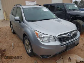 2014 Subaru Forester 2.5i Premium with VIN JF2SJAEC0EH446819, listed as a IAAI auction lot 41387804 with 177,114 mi miles. Bid and sale history available at carsss.com. Image 1.