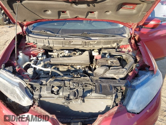 2016 Nissan Rogue SV with VIN KNMAT2MV9GP678115, listed as a IAAI auction lot 41469925 with 107,075 mi miles and . Bid and sale history available at carsss.com. Image 10.