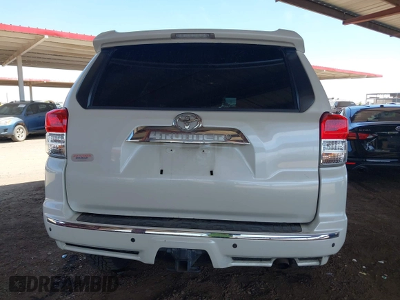 2011 Toyota 4Runner SR5 with VIN JTEZU5JR6B5020860, listed as a IAAI auction lot 42183683 with 169,218 mi miles and . Bid and sale history available at DreamBid. Image 16.