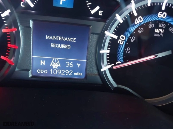 2014 Toyota 4Runner Limited with VIN JTEBU5JR9E5193407, listed as a IAAI auction lot 41327909 with 109,292 mi miles. Bid and sale history available at carsss.com. Image 15.