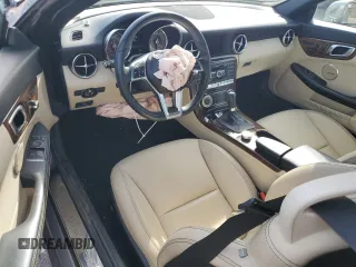 2015 Mercedes-Benz SLK 250 with VIN WDDPK4HA1FF106580, listed as a Copart auction lot 57462625 with 37,971 mi miles and Salvage title. Bid and sale history available at DreamBid. Image 8.