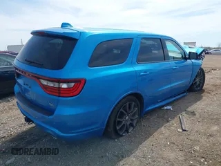 2018 Dodge Durango R/T with VIN 1C4SDJCT8JC397899, listed as a IAAI auction lot 42098421 with 167,278 mi miles and . Bid and sale history available at DreamBid. Image 4.
