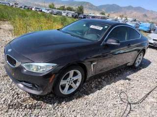 2014 BMW 4 Series 428i xDrive with VIN WBA3N5C5XEK197125, listed as a Copart auction lot 61823835 with 206,902 mi miles and Salvage title. Bid and sale history available at DreamBid. Image 1.