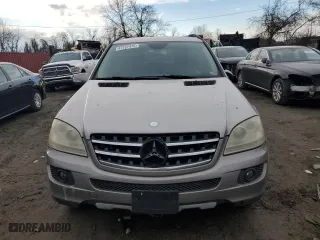2006 Mercedes-Benz M-Class 3.5L with VIN 4JGBB86E56A023504, listed as a Copart auction lot 47127475 with 143,535 mi miles and Salvage Title. Bid and sale history available at carsss.com. Image 5.