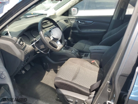 2019 Nissan Rogue SV with VIN JN8AT2MVXKW372124, listed as a Copart auction lot 85015454 with 0 mi miles and Salvage Title. Bid and sale history available at carsss.com. Image 7.