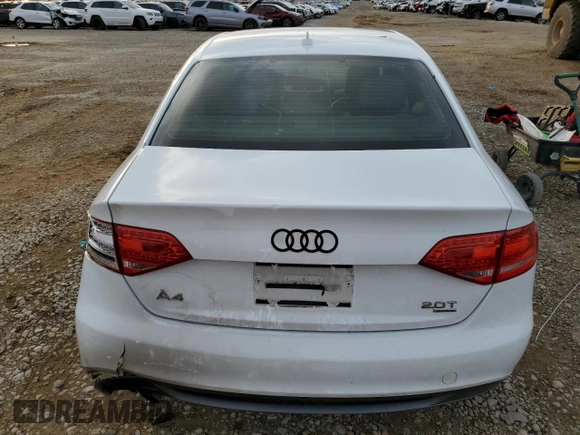 2012 Audi A4 2.0T Premium Plus with VIN WAUFFAFLXCA119086, listed as a Copart auction lot 84544484 with 147,078 mi miles and Clean Title. Bid and sale history available at carsss.com. Image 6.