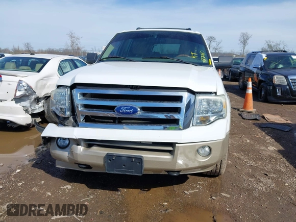 2010 Ford Expedition EL Eddie Bauer with VIN 1FMJK1J5XAEB45027, listed as a IAAI auction lot 41864617 with 125,944 mi miles. Bid and sale history available at carsss.com. Image 12.