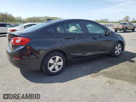 2018 Chevrolet Cruze LS with VIN 1G1BC5SM1J7236803, listed as a Copart auction lot 55121545 with 85,414 mi miles and Clean Title. Bid and sale history available at DreamBid. Image 3.