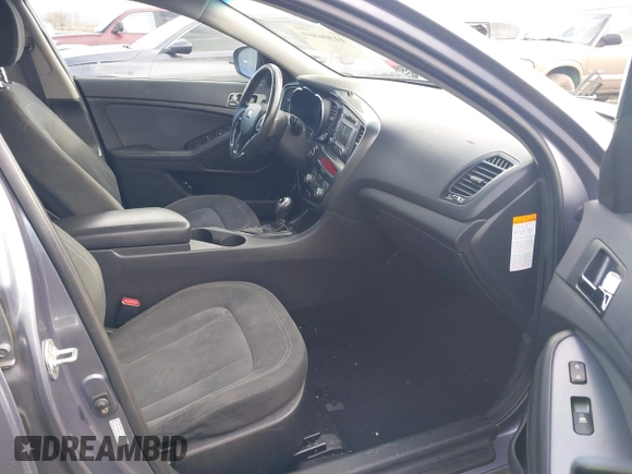 2012 Kia Optima Hybrid with VIN KNAGM4AD5C5022673, listed as a IAAI auction lot 41506860 with 121,982 mi miles. Bid and sale history available at carsss.com. Image 5.