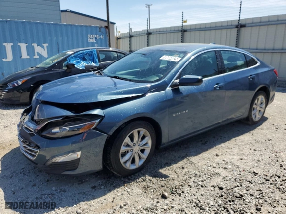 2024 Chevrolet Malibu LT with VIN 1G1ZD5ST1RF228673, listed as a Copart auction lot 50604025 with 24,950 mi miles and Salvage Title. Bid and sale history available at carsss.com. Image 1.