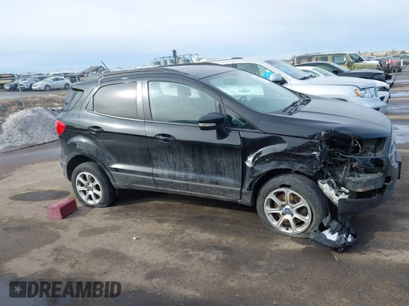 2018 Ford EcoSport SE with VIN MAJ6P1ULXJC228707, listed as a IAAI auction lot 41630469 with 91,070 mi miles. Bid and sale history available at carsss.com. Image 13.
